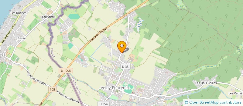 localisation de l'entreprise GROUPE EVALUATION TRANSACTION INTERNAT  DOUVAINE