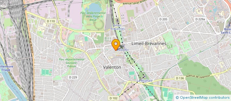 localisation de l'entreprise GROUPE EVOLUTION  VALENTON