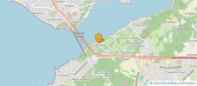 localisation de l'entreprise GROUPE EXCELSIOR à PLOUGASTEL-DAOULAS
