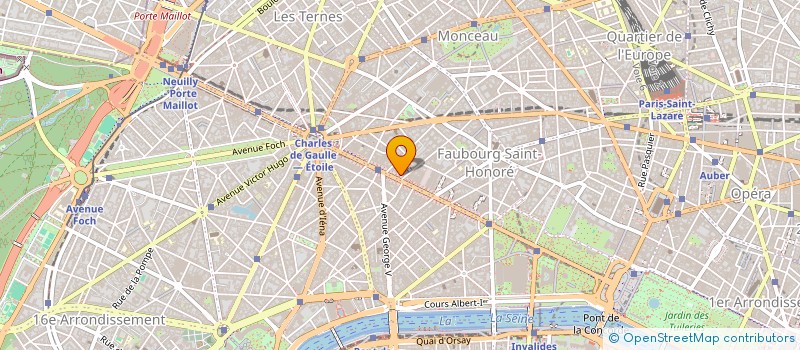 localisation de l'entreprise GROUPE EXECUTIVE TRANSFERTS  PARIS