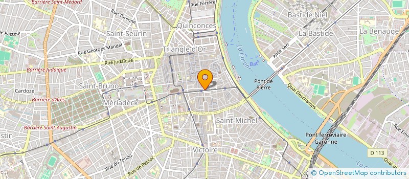 localisation de l'entreprise GROUPE EXIGENCE à BORDEAUX