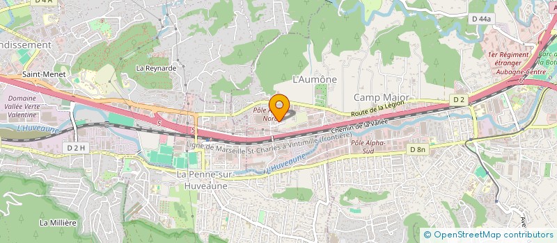 localisation de l'entreprise GROUPE EXIGENS  AUBAGNE