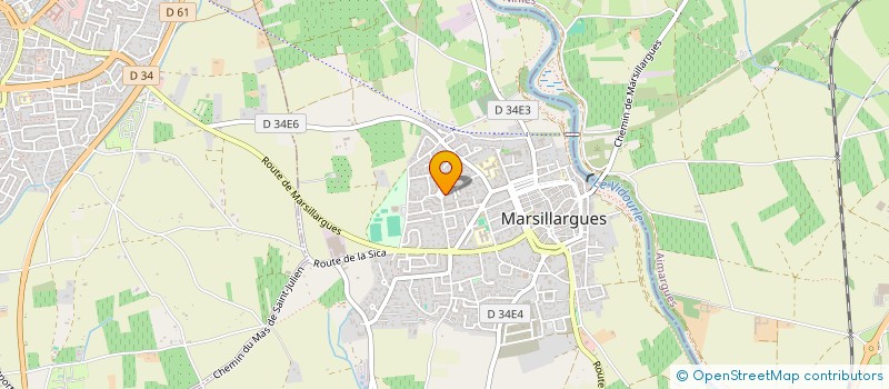 localisation de l'entreprise GROUPE EXP AIR INTERNATIONAL à MARSILLARGUES
