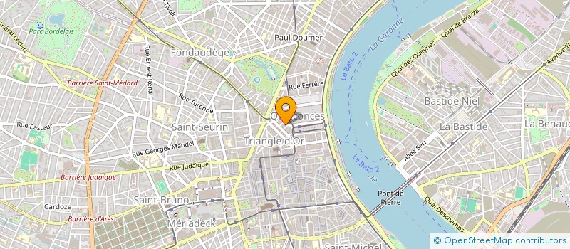 localisation de l'entreprise GROUPE EXPERTISE CONSEILS  BORDEAUX