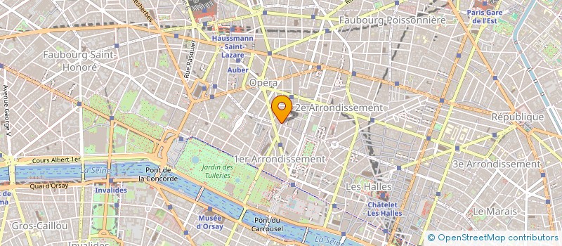localisation de l'entreprise GROUPE EXPERTS EUROPEENS à PARIS