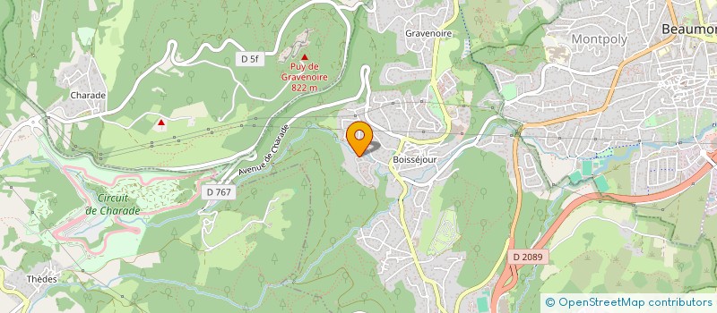 localisation de l'entreprise GROUPE EXPERTS SOLUTIONS (G.E.S)  CEYRAT