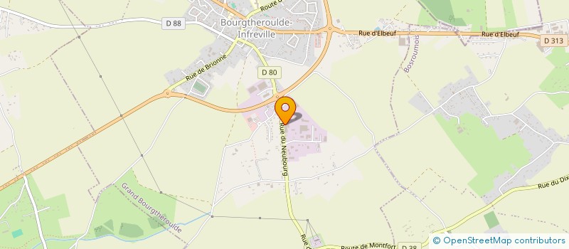 localisation de l'entreprise GROUPE EXPRIM  GRAND BOURGTHEROULDE