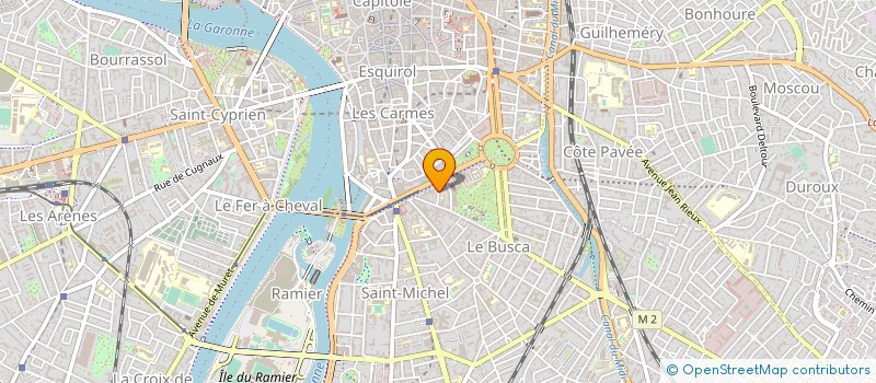 localisation de l'entreprise GROUPE EYCHENNE  TOULOUSE