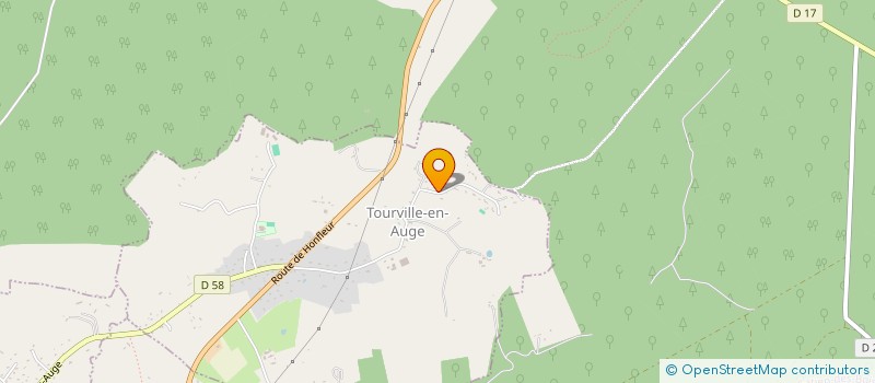 localisation de l'entreprise GROUPE FABRICE DARLY  TOURVILLE-EN-AUGE