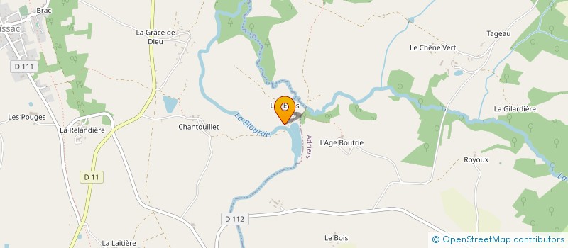 localisation de l'entreprise GROUPE FAID SAS  MOUSSAC