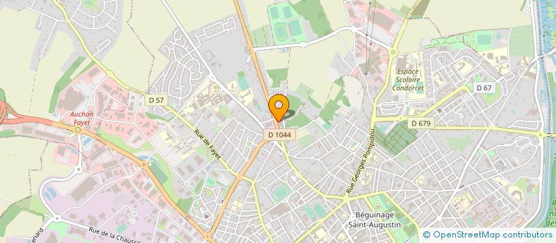 localisation de l'entreprise GROUPE FAIR à SAINT QUENTIN