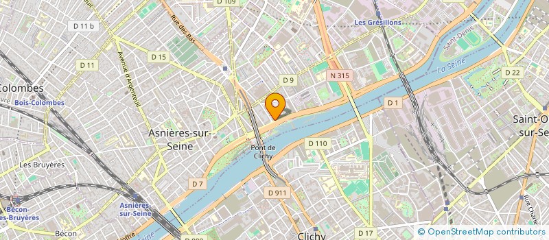 localisation de l'entreprise GROUPE FAMA à ASNIERES-SUR-SEINE
