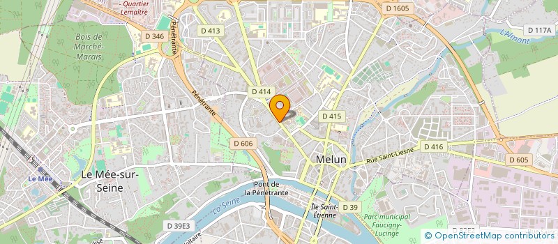 localisation de l'entreprise GROUPE FAS à MELUN