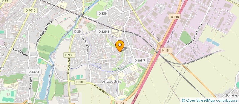 localisation de l'entreprise GROUPE FBS à LE COUDRAY