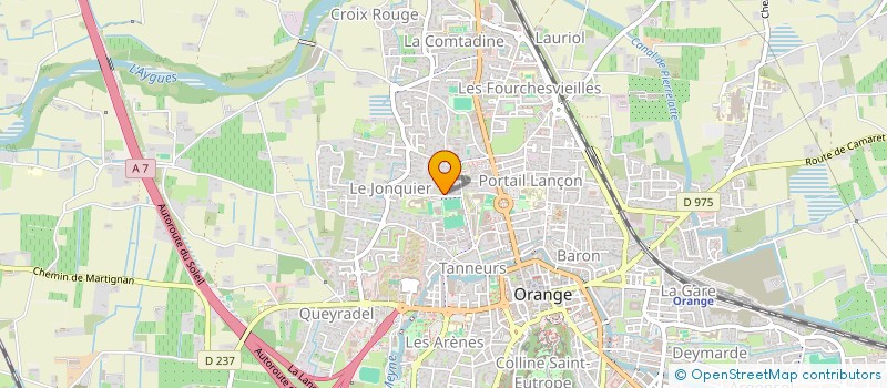 localisation de l'entreprise GROUPE FC à ORANGE