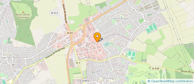 localisation de l'entreprise GROUPE FCH  PULNOY