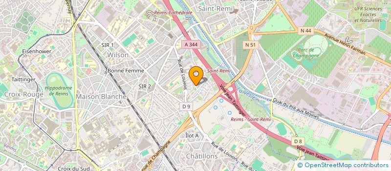 localisation de l'entreprise GROUPE FCP  BEZANNES