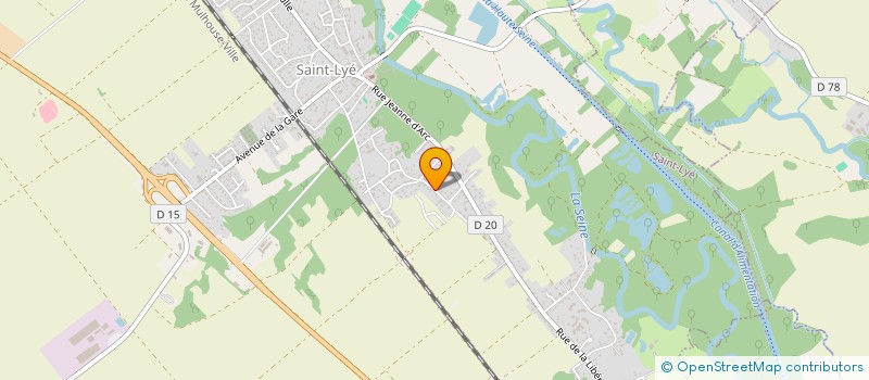 localisation de l'entreprise GROUPE FDTK GLOBAL  SAINT-LYE