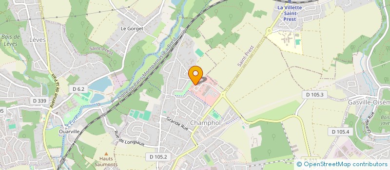 localisation de l'entreprise GROUPE FEILLU à CHAMPHOL