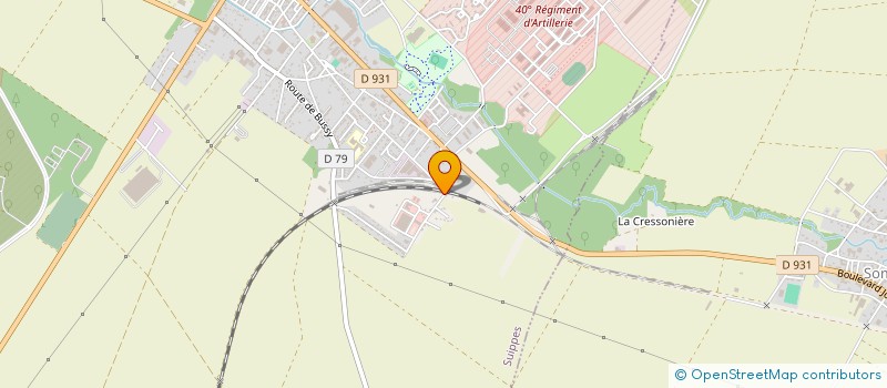 localisation de l'entreprise GROUPE FERTI CHAMP'ARGONNE  SUIPPES