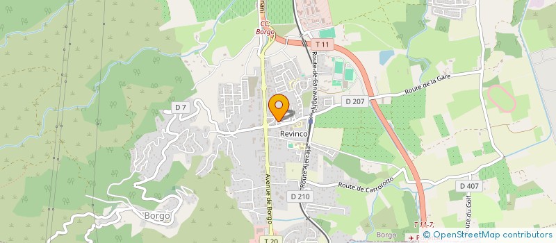 localisation de l'entreprise GROUPE FGHR NETTOYAGE & SERVICES à BORGO