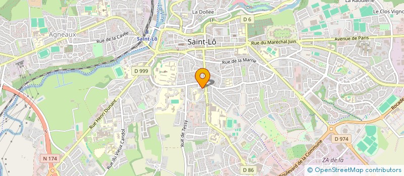 localisation de l'entreprise GROUPE FIM  SAINT-LO