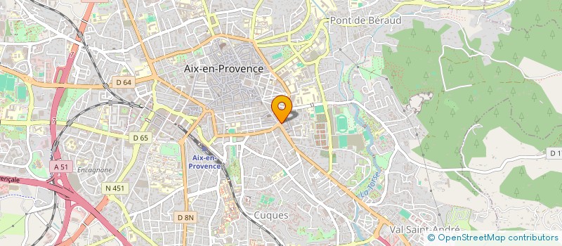 localisation de l'entreprise GROUPE FINANCE CONSEIL à AIX-EN-PROVENCE