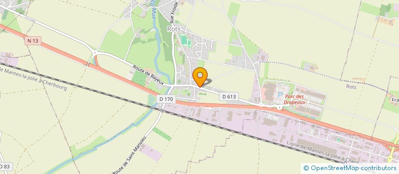 localisation de l'entreprise GROUPE FINANCIER GUERIN  ROTS