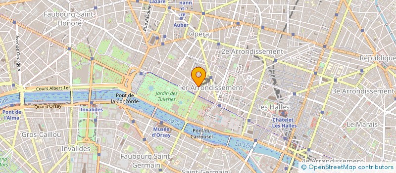localisation de l'entreprise GROUPE FIVAL  PARIS