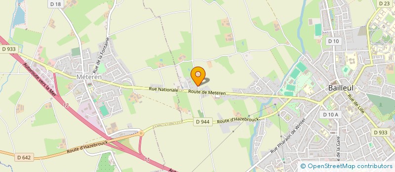 localisation de l'entreprise GROUPE FLANDRE MILLE SYNERGIES à BAILLEUL