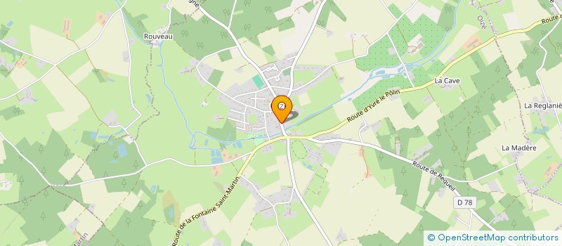 localisation de l'entreprise GROUPE FLASH DE GUECELARD  PARIGNE-LE-POLIN