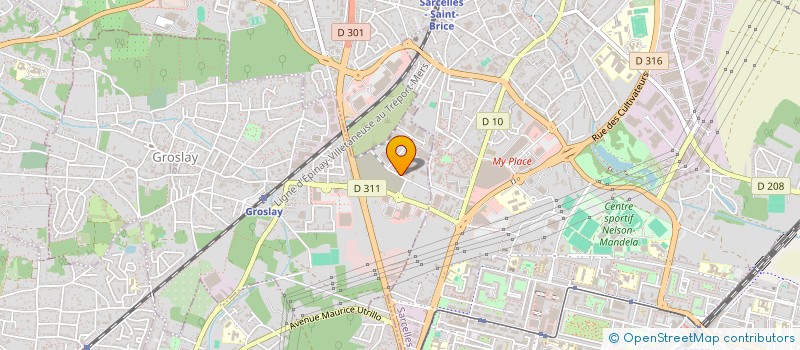 localisation de l'entreprise GROUPE FLI à GROSLAY