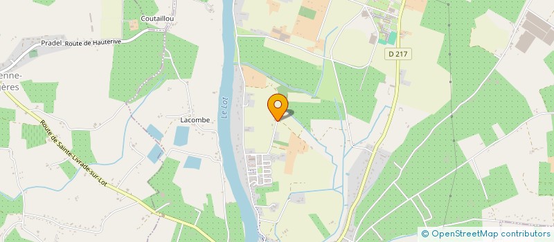 localisation de l'entreprise GROUPE FLORENT GERAUD  SAINTE-LIVRADE-SUR-LOT