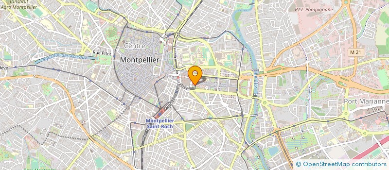 localisation de l'entreprise GROUPE FLORIAN MANTIONE INSTITUT à MONTPELLIER