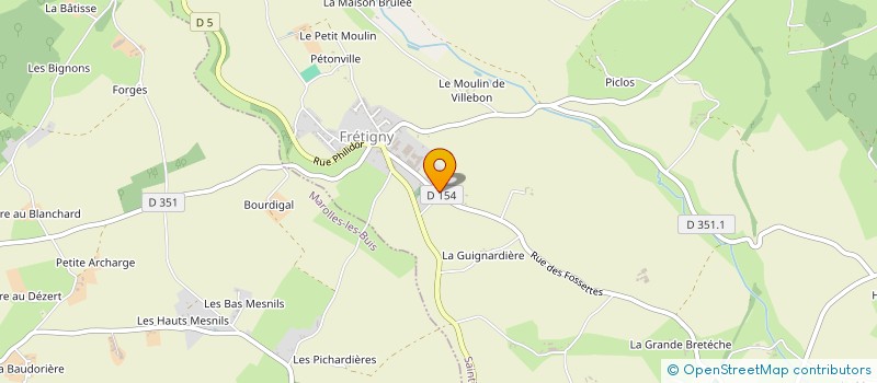 localisation de l'entreprise GROUPE FMA à SAINTIGNY