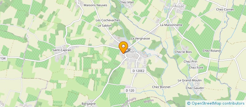 localisation de l'entreprise GROUPE FOLK-DANCE ANIMATION MIGRONNAISE  MIGRON