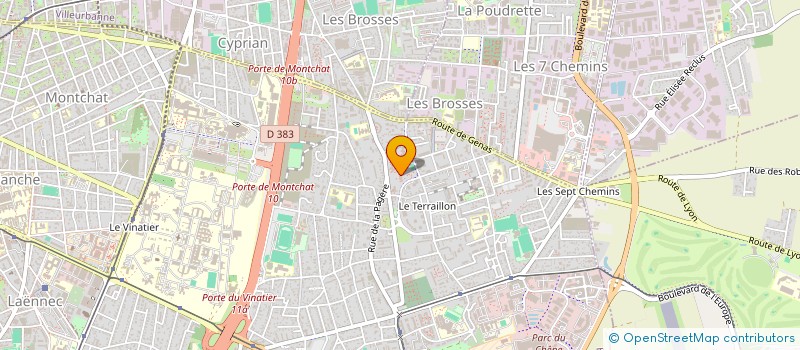 localisation de l'entreprise GROUPE FOLKLORIQUE ANTILLAIS MADIANA  BRON