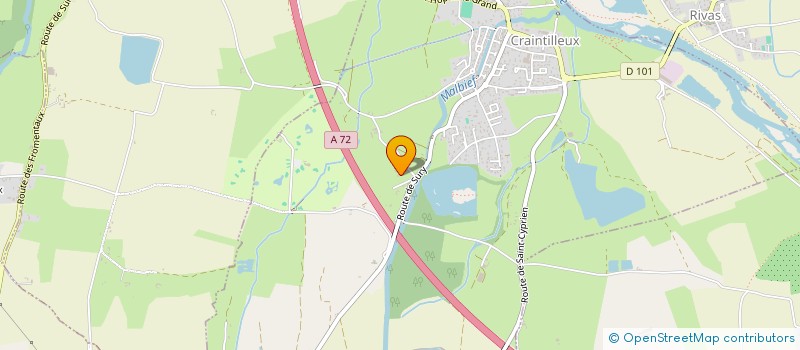 localisation de l'entreprise GROUPE FOLKLORIQUE ESCAPADE  MONTROND-LES-BAINS