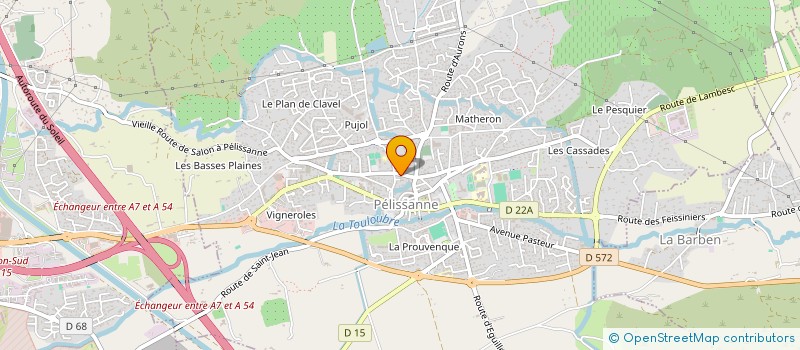 localisation de l'entreprise GROUPE FOLKLORIQUE LOU PELICAN  PELISSANNE