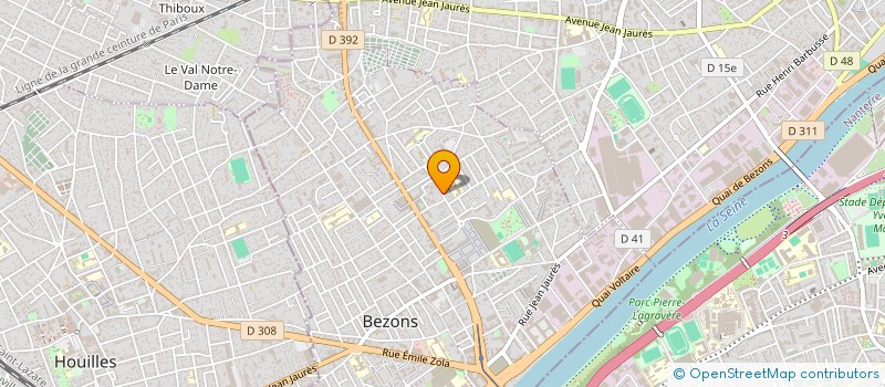 localisation de l'entreprise GROUPE FOLKLORIQUE TOURNIJAIRE à BEZONS