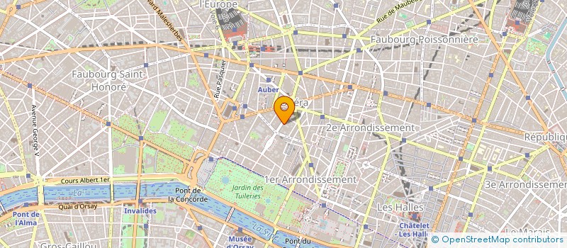 localisation de l'entreprise GROUPE FONCIER DE PARIS  PARIS