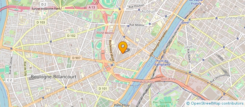 localisation de l'entreprise GROUPE FONCIERE WAGRAM  PARIS