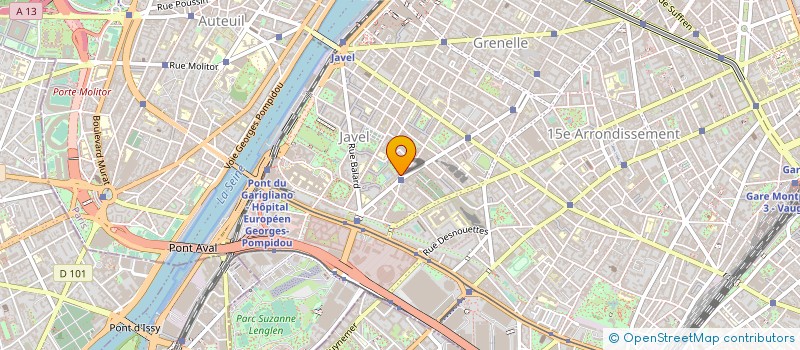 localisation de l'entreprise GROUPE FORESTIER PLANCHETTE  PARIS