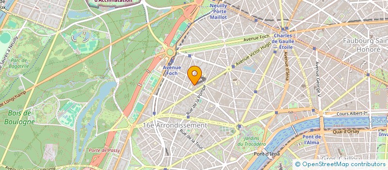 localisation de l'entreprise GROUPE FOUAD HOBEIKA à PARIS