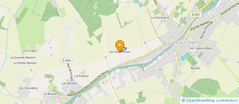 localisation de l'entreprise GROUPE FP à OLIVET