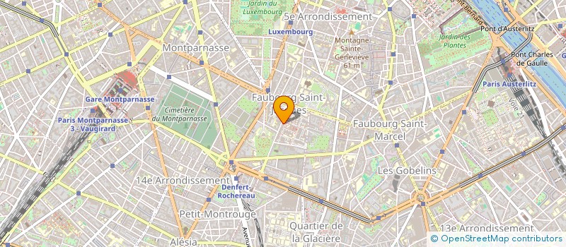 localisation de l'entreprise GROUPE FRANCAIS D'ETUDE DES VASCULARITES (GFEV) ET MALADIES SYSTEMIQUES  PARIS