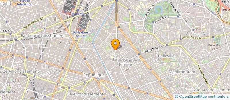 localisation de l'entreprise GROUPE FRANCAIS DE RECHERCHE SUR LA SCLERODERMIE  PARIS
