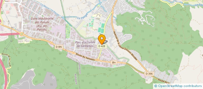 localisation de l'entreprise GROUPE FRANCAIS DES ENERGIES à AUBAGNE