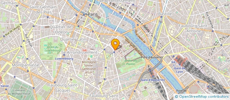 localisation de l'entreprise GROUPE FRANCAIS DES ZEOLITHES  PARIS