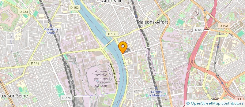 localisation de l'entreprise GROUPE FRANCAIS DU CONSEIL FINANCIER à ALFORTVILLE